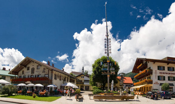 Maibaum in Ruhpolding