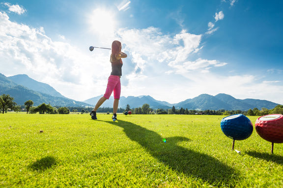 Abschlag Golf